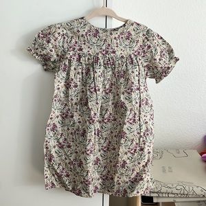 Petit Vilains (Like-new) | 2-3 Floral Ruffle Trim Dress